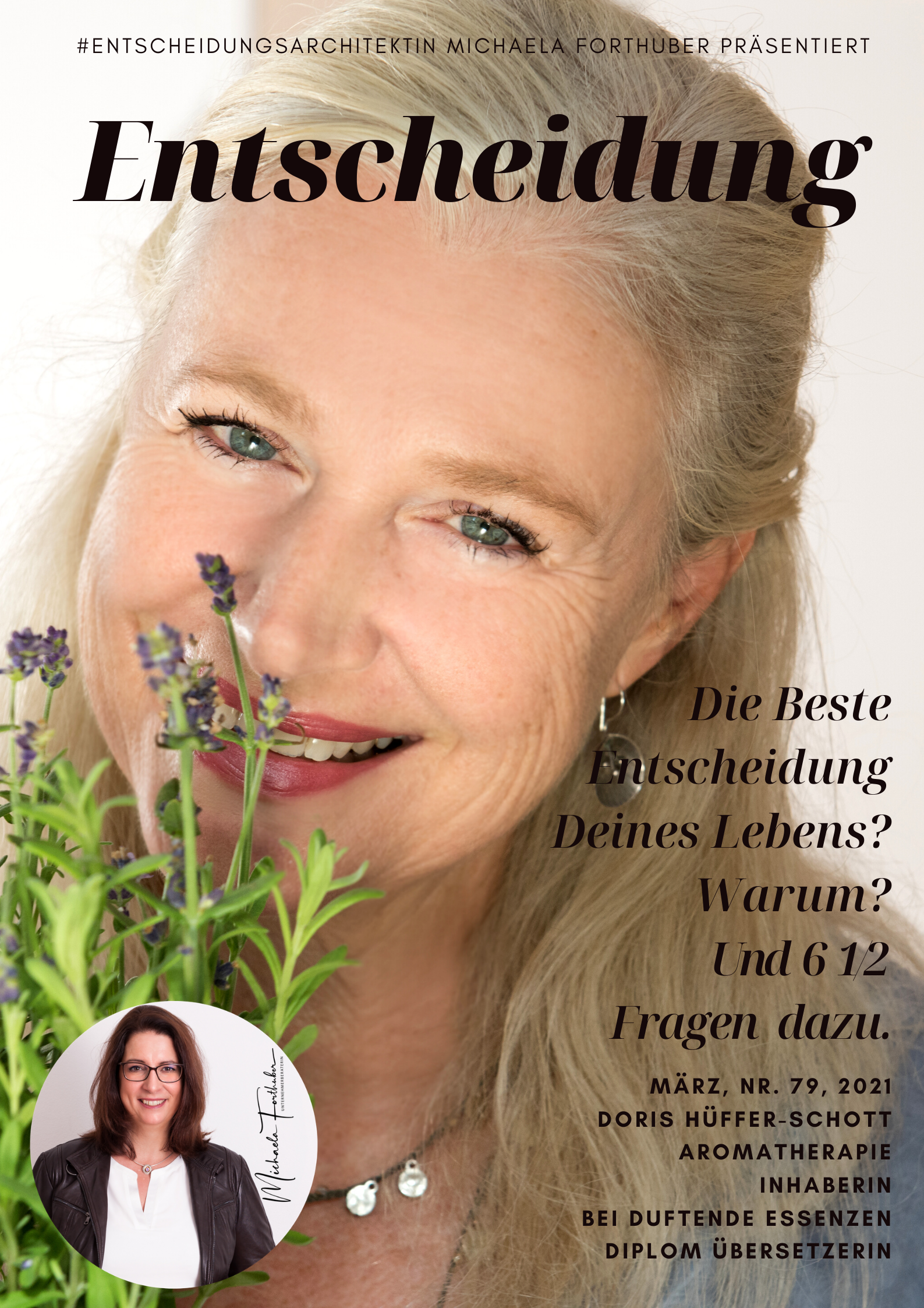 Blog Interview Entscheiden Cover Michaela Forthuber #Entscheidungsarchitektin mit Doris Hüffer-Schott